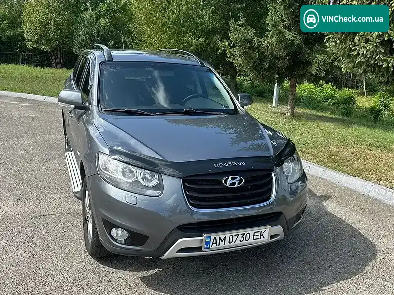 Hyundai Santa FE 2012, фото з оголошення 2 з 20, VIN KMHSH81XDCU898526