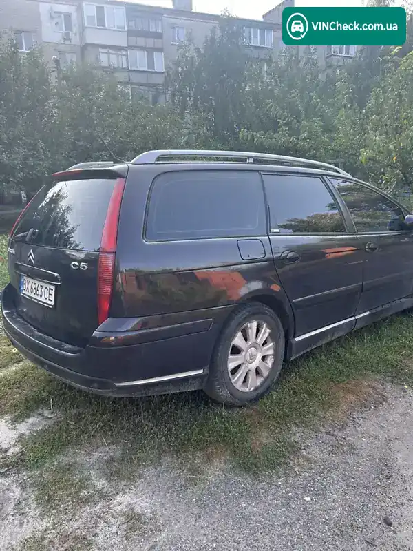 Citroen C5 2006, фото з оголошення 2 з 17, VIN VF7RERHRJ76786672