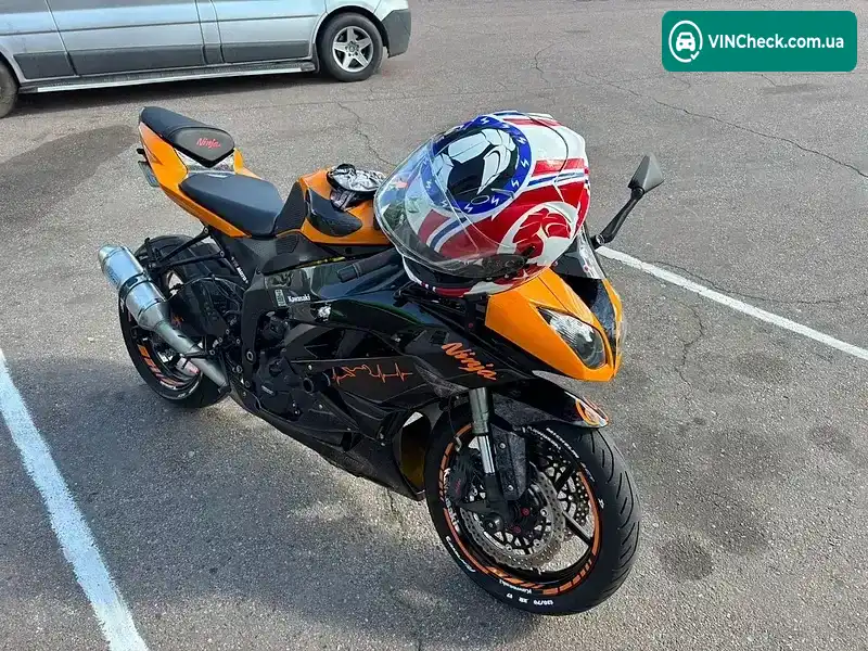 Kawasaki Ninja 600 ZX-6R 2006, фото з оголошення 2 з 9, VIN JKBZX636CCA033482