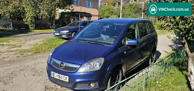 Opel Zafira 2006, фото з оголошення 1 з 14, VIN W0L0AHM7562232570