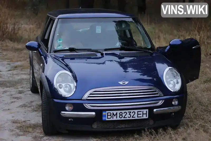 MINI Hatch 2003, фото з оголошення 1 з 17, VIN WMWRA310X0TA41559