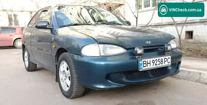 Hyundai Accent 1995, фото з оголошення 2 з 14, VIN KMHVD31LPSU022326