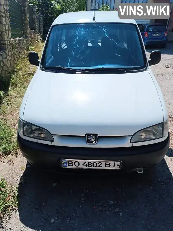Peugeot Partner 2001, фото з оголошення 1 з 8, VIN VF35BWJYF60383401