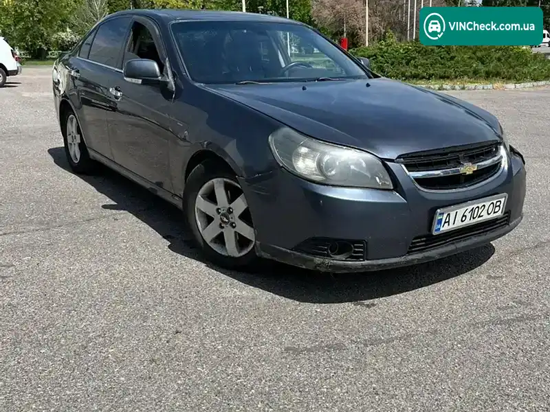 Chevrolet Epica 2007, фото з оголошення 1 з 15, VIN Y6DLF69KE8B099189