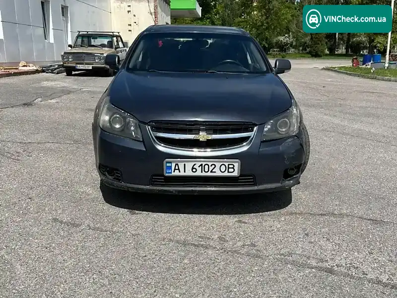 Chevrolet Epica 2007, фото з оголошення 2 з 15, VIN Y6DLF69KE8B099189