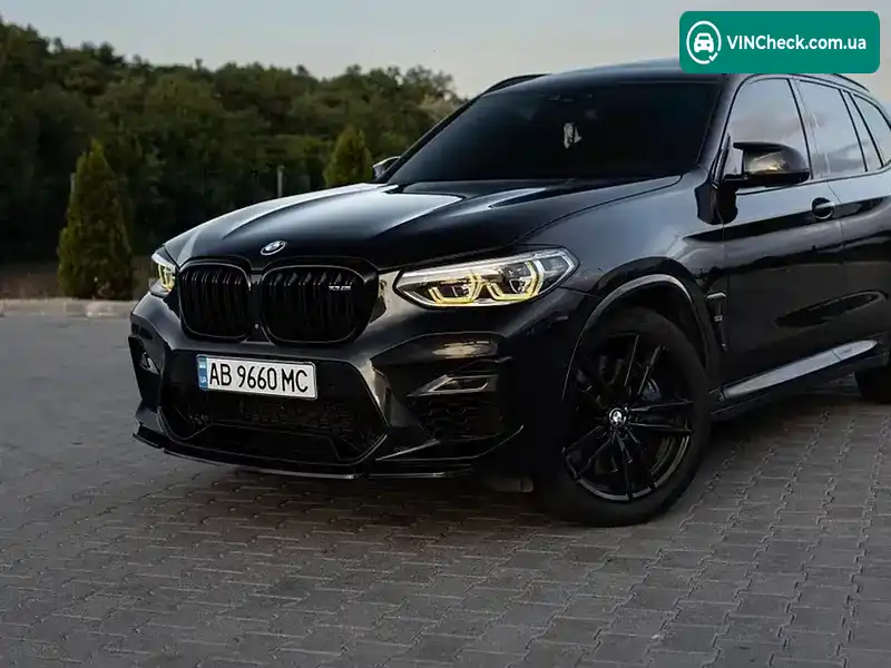 BMW X3 M 2019, фото з оголошення 1 з 21, VIN 5YMTS0C05L9B20650