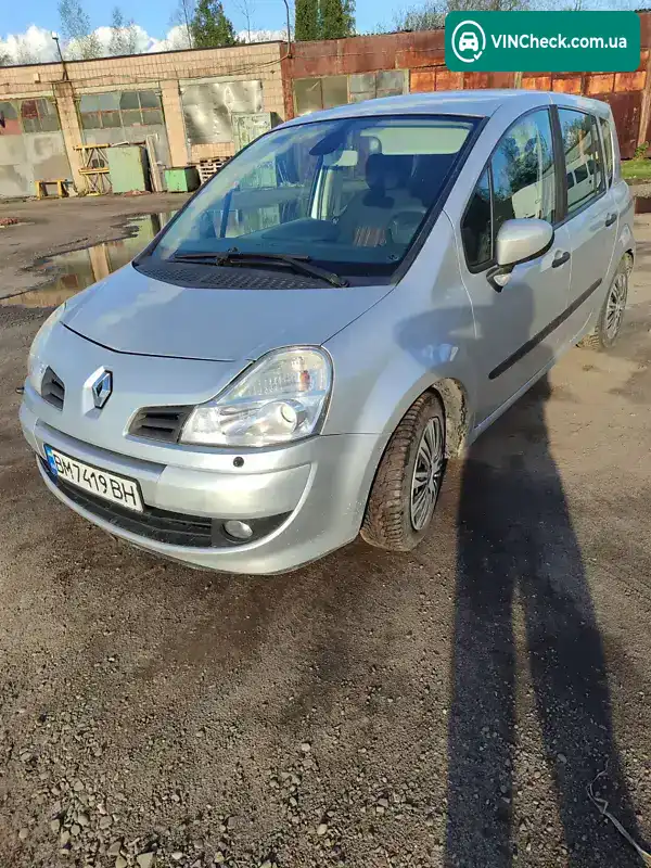 Renault Modus 2008, фото з оголошення 2 з 11, VIN VF1JP0WF539747083
