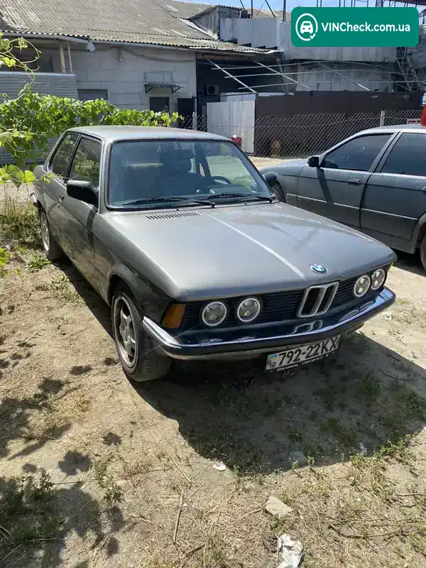 BMW 3 Series 1982, фото з оголошення 2 з 6, VIN WBAAG0108C8545090