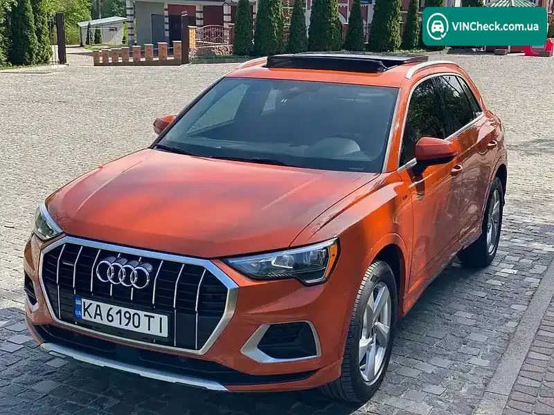 Audi Q3 2021, фото з оголошення 1 з 21, VIN WA1AUCF38M1132381