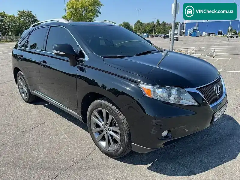 Lexus RX 2009, фото з оголошення 1 з 20, VIN 2T2BK1BA4AC029289