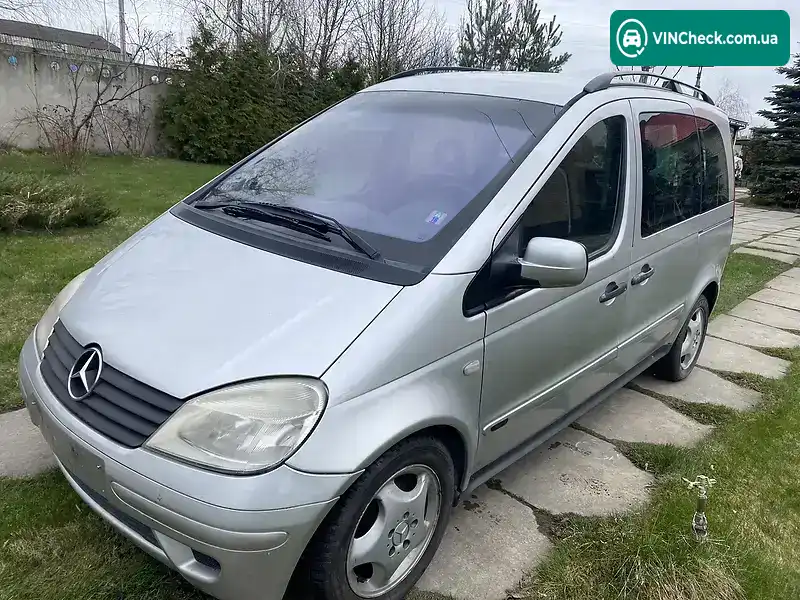 Mercedes-Benz Vaneo 2003, фото з оголошення 1 з 15, VIN WDB4147001N232309