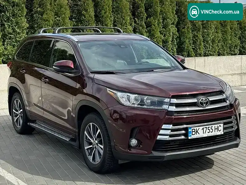 Toyota Highlander 2018, фото з оголошення 1 з 21, VIN 5TDJZRFH0JS879087