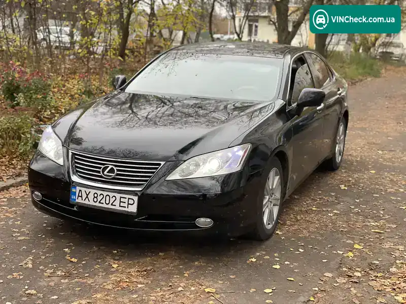 Lexus ES 2007, фото з оголошення 1 з 6, VIN JTHBJ46G972096712