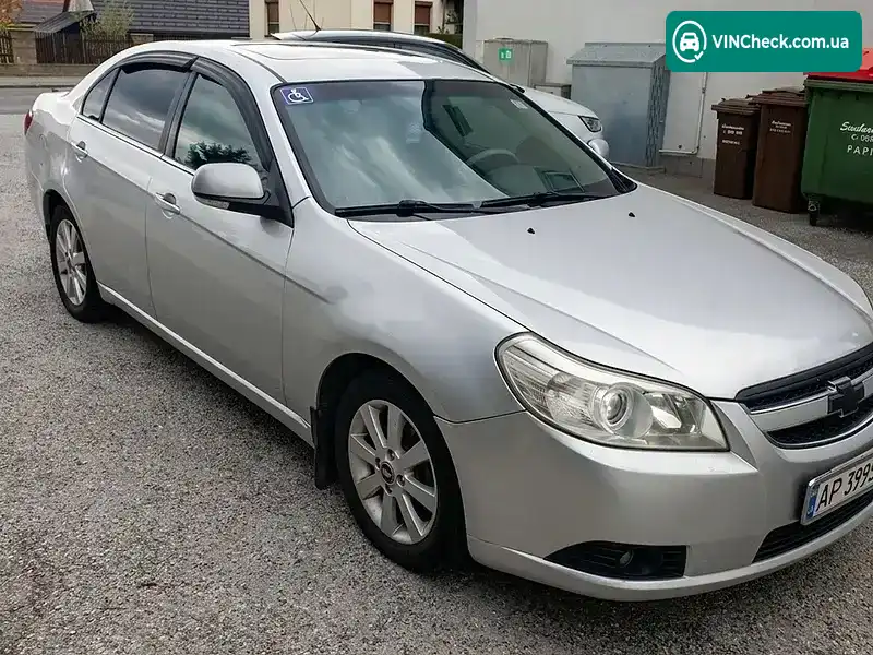 Chevrolet Epica 2008, фото з оголошення 1 з 12, VIN Y6DLF69KE8B137665