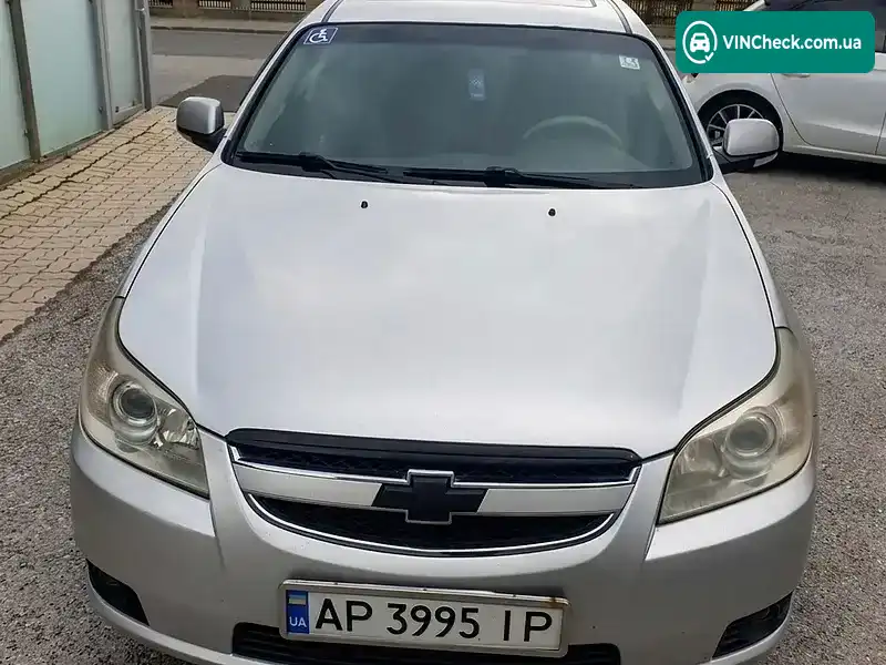Chevrolet Epica 2008, фото з оголошення 2 з 12, VIN Y6DLF69KE8B137665