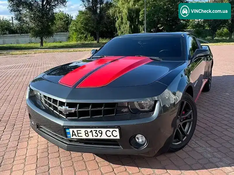 Chevrolet Camaro 2012, фото з оголошення 1 з 19, VIN 2G1FA1E38D9122545