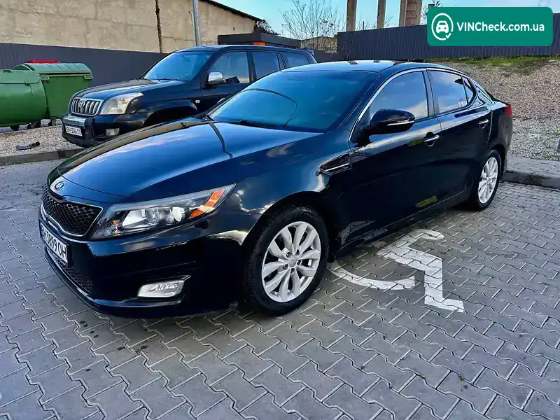 Kia Optima 2014, фото з оголошення 2 з 15, VIN 5XXGN4A71FG391475