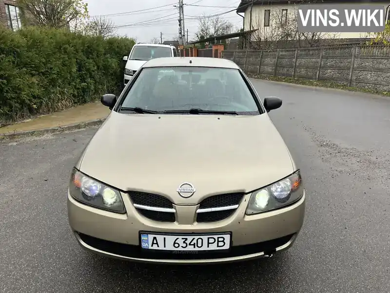 Nissan Almera 2003, фото з оголошення 1 з 20, VIN SJNBAAN16U0441332