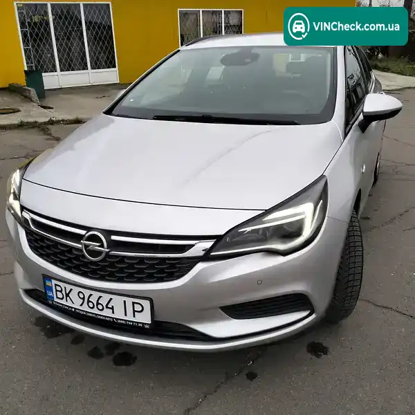 Opel Astra 2019, фото з оголошення 1 з 11, VIN W0VBD8EG6K8053779