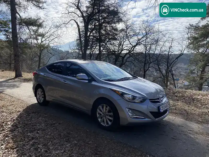 Hyundai Elantra 2014, фото з оголошення 1 з 8, VIN 5NPDH4AE1FH587932