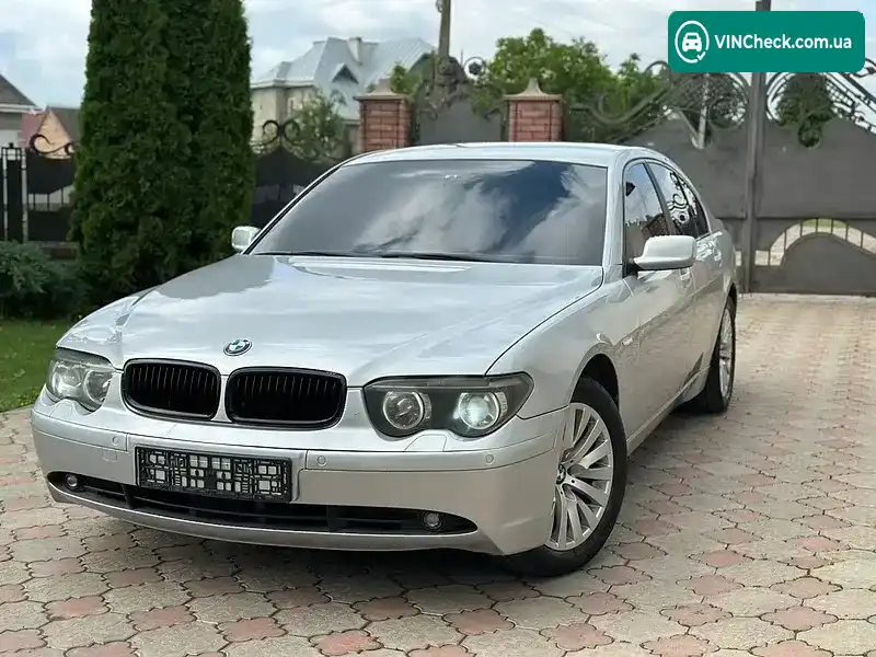 BMW 7 Series 2002, фото з оголошення 1 з 15, VIN WBAGM21030DR47553