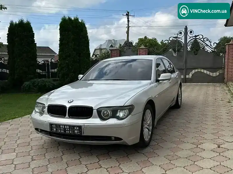 BMW 7 Series 2002, фото з оголошення 2 з 15, VIN WBAGM21030DR47553
