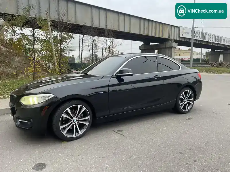 BMW 2 Series 2015, фото з оголошення 1 з 12, VIN WBA1F9C56GV545709