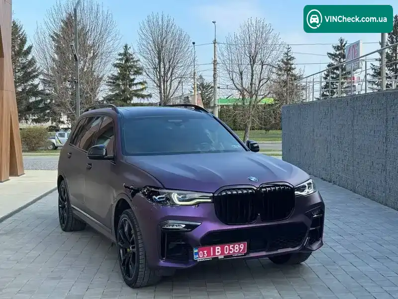 BMW X7 2019, фото з оголошення 1 з 21, VIN 5UXCX4C55KLS36456