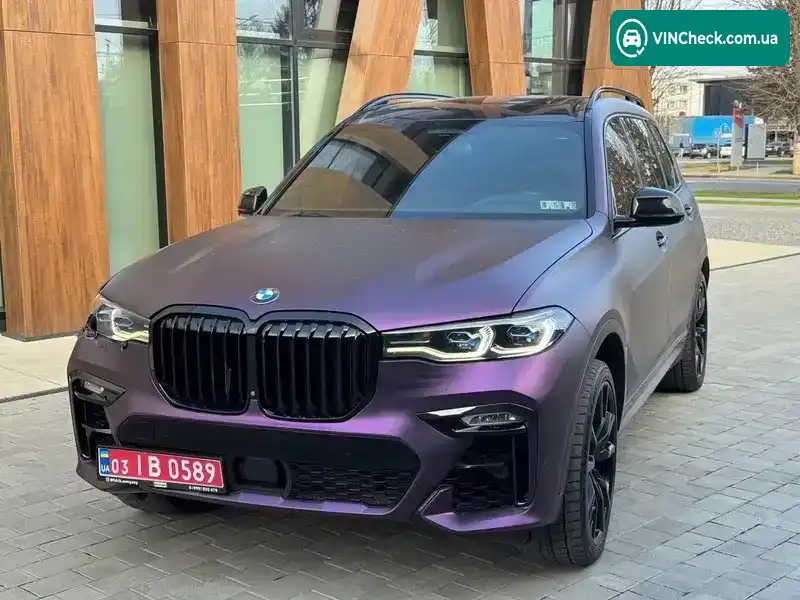 BMW X7 2019, фото з оголошення 2 з 21, VIN 5UXCX4C55KLS36456