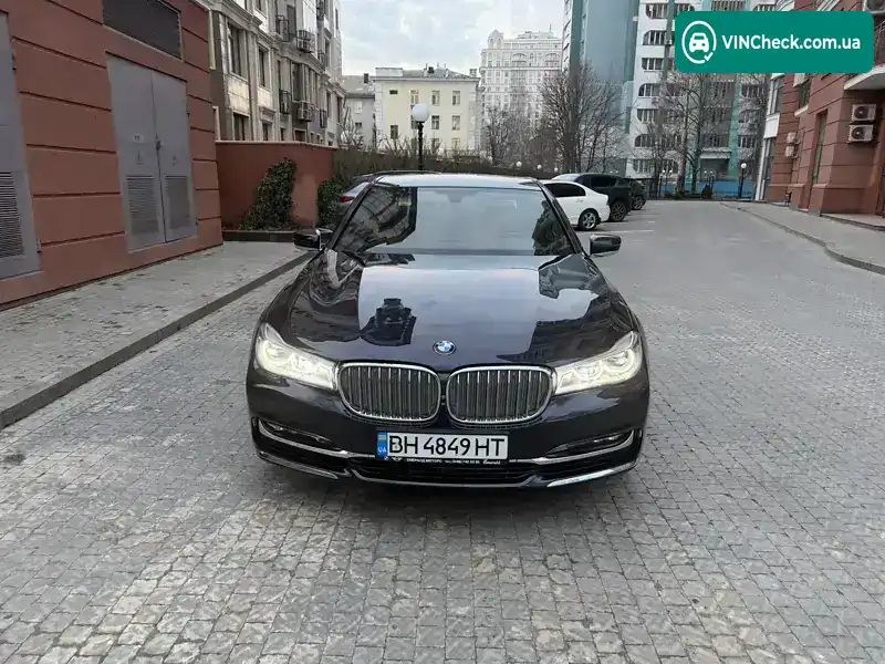 BMW 7 Series 2017, фото з оголошення 1 з 19, VIN WBA7C01050G493599