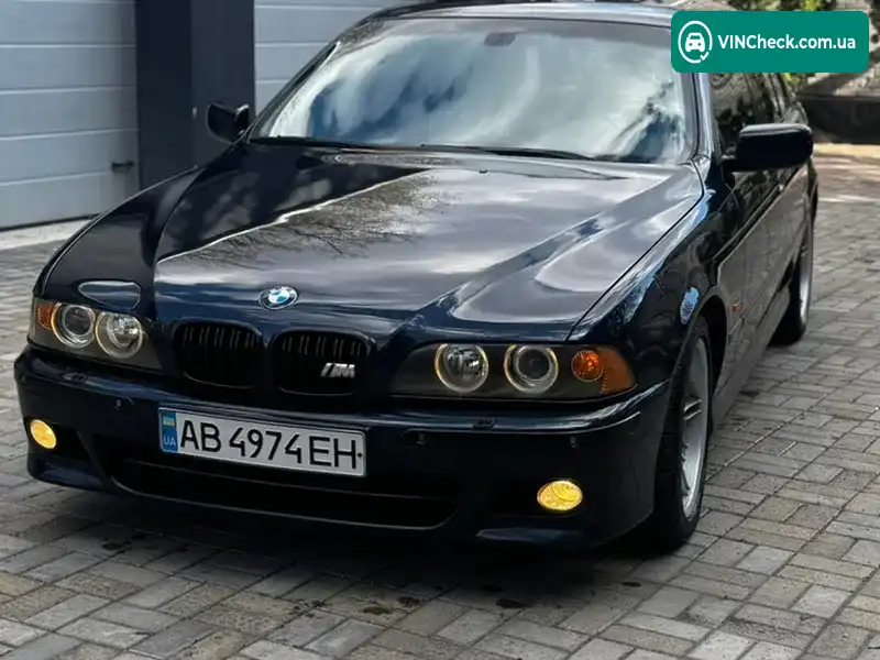 BMW 5 Series 2001, фото з оголошення 1 з 10, VIN WBADT21050GZ02831