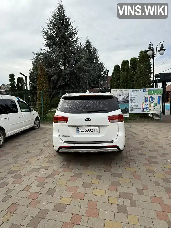 Kia Carnival 2015, фото з оголошення 2 з 20, VIN KNHMF37ABGS100668