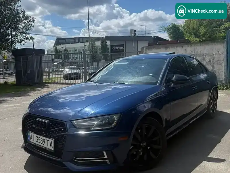 Audi A4 2018, фото з оголошення 1 з 20, VIN WAUKMAF47JA117919