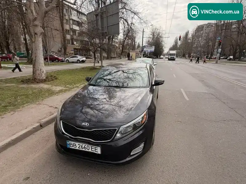 Kia Optima 2015, фото з оголошення 1 з 9, VIN 5XXGM4A75FG467606