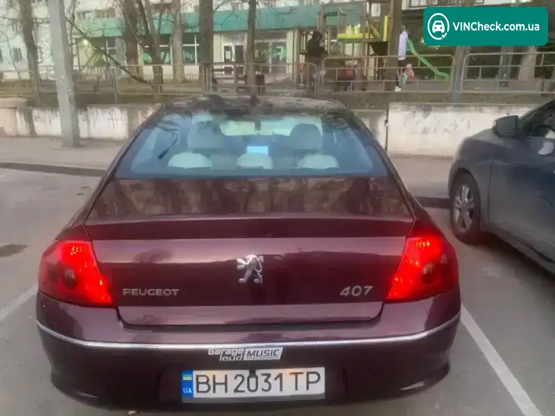 Peugeot 407 2007, фото з оголошення 2 з 21, VIN VF36DRFJC21689840