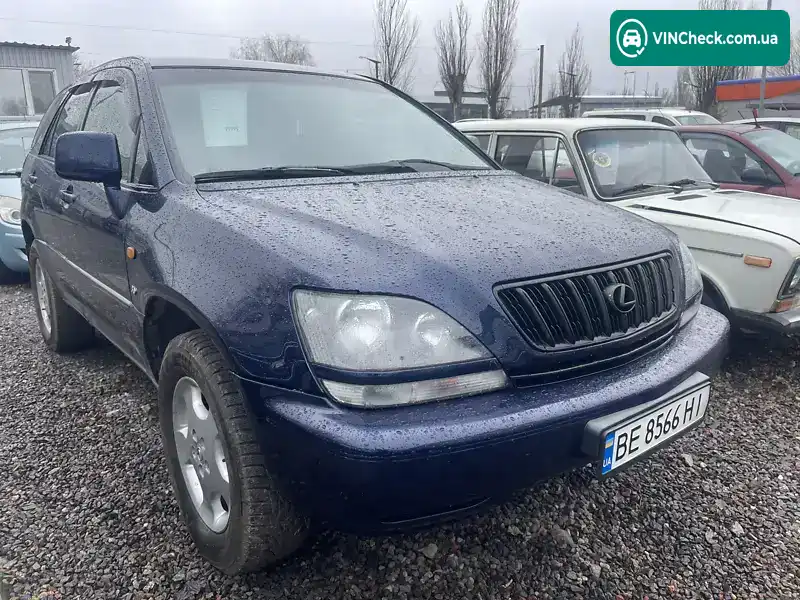 Lexus RX 2001, фото з оголошення 1 з 10, VIN JTJHF10UX00230393