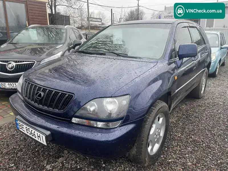 Lexus RX 2001, фото з оголошення 2 з 10, VIN JTJHF10UX00230393