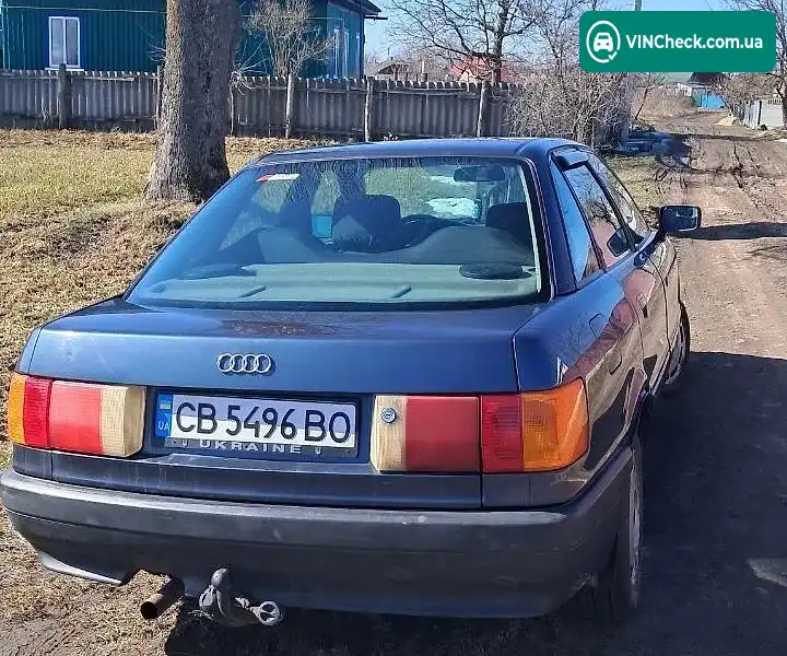 Audi 80 1988, фото з оголошення 2 з 8, VIN WAUZZZ89ZJA369546