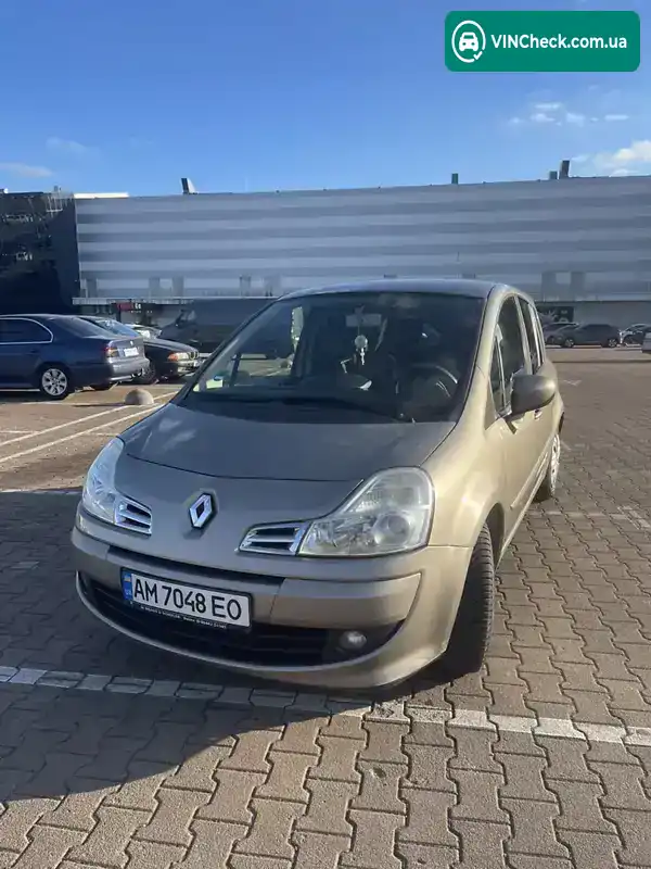 Renault Modus 2009, фото з оголошення 1 з 10, VIN VF1JP09F640826593