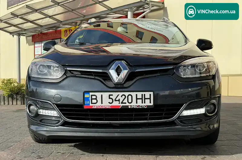 Renault Megane 2014, фото з оголошення 1 з 18, VIN VF1KZNA0650604434