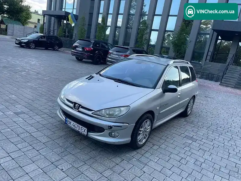 Peugeot 206 2005, фото з оголошення 2 з 17, VIN VF32KKFUA44550582