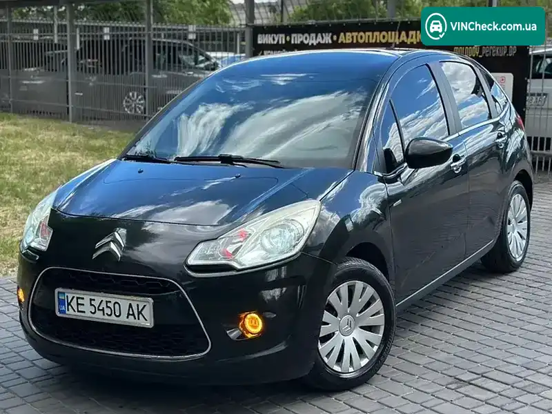 Citroen C3 2009, фото з оголошення 1 з 9, VIN VF7SC9HXC9A184389