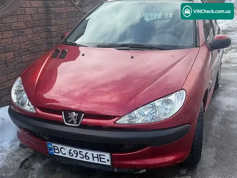 Peugeot 206 2006, фото з оголошення 1 з 13, VIN VF32AKFWA47572668