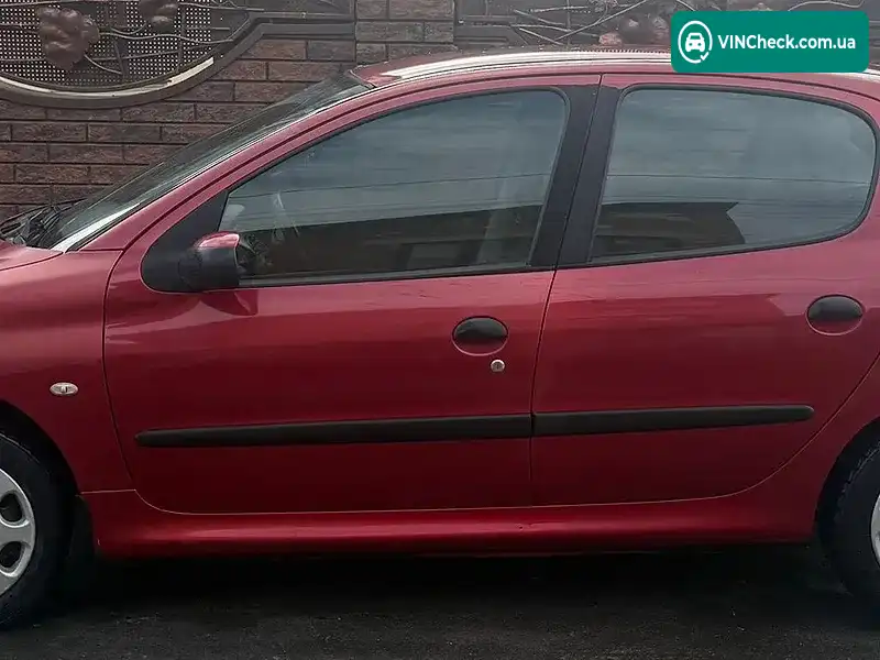 Peugeot 206 2006, фото з оголошення 2 з 13, VIN VF32AKFWA47572668