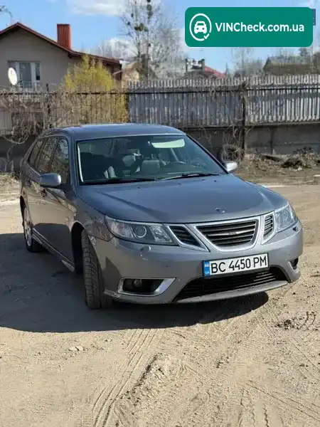 Saab 9-3 2008, фото з оголошення 2 з 21, VIN YS3FH51P191015814
