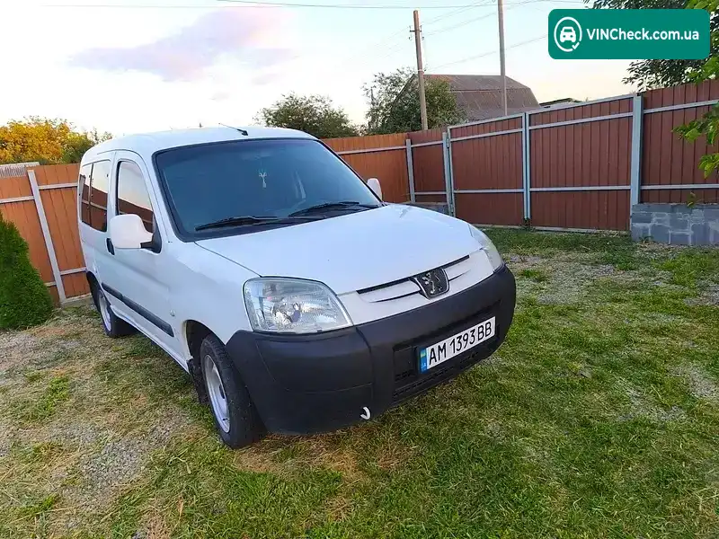 Peugeot Partner 2004, фото з оголошення 1 з 13, VIN VF3GBRHYB96108395
