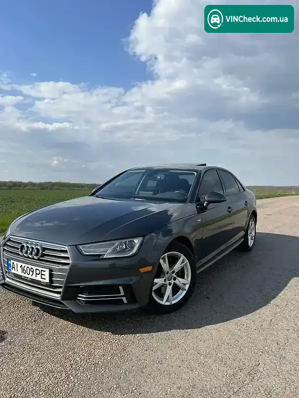Audi A4 2018, фото з оголошення 1 з 20, VIN WAUKMAF42JN019972