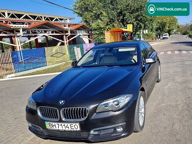 BMW 5 Series 2013, фото з оголошення 1 з 12, VIN WBA5A71070D176527