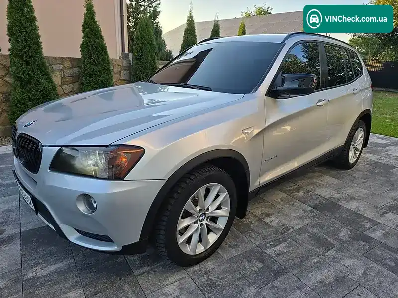 BMW X3 2012, фото з оголошення 1 з 20, VIN 5UXWX9C59D0A16318