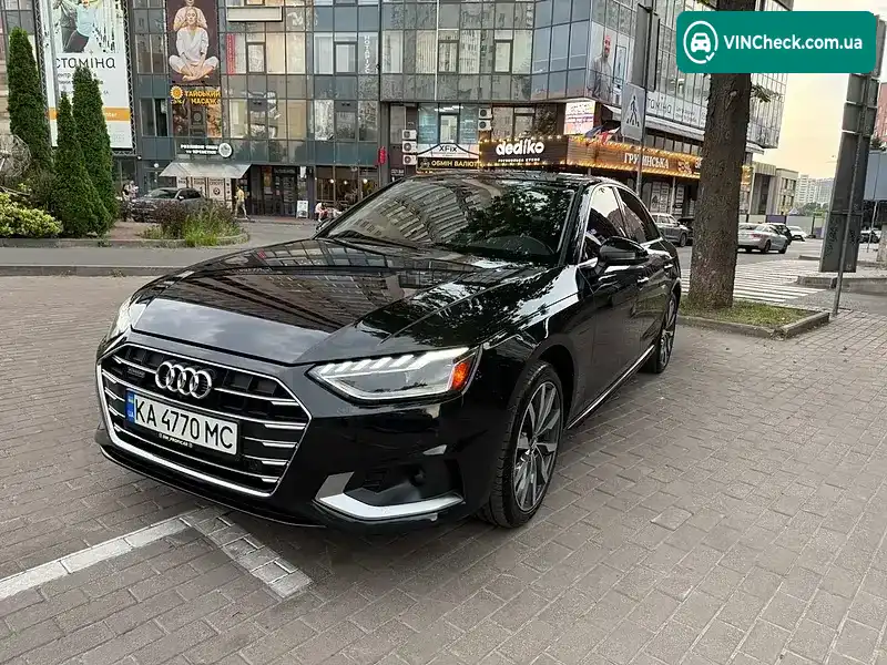 Audi A4 2020, фото з оголошення 1 з 14, VIN WAUBBAF41MA024372
